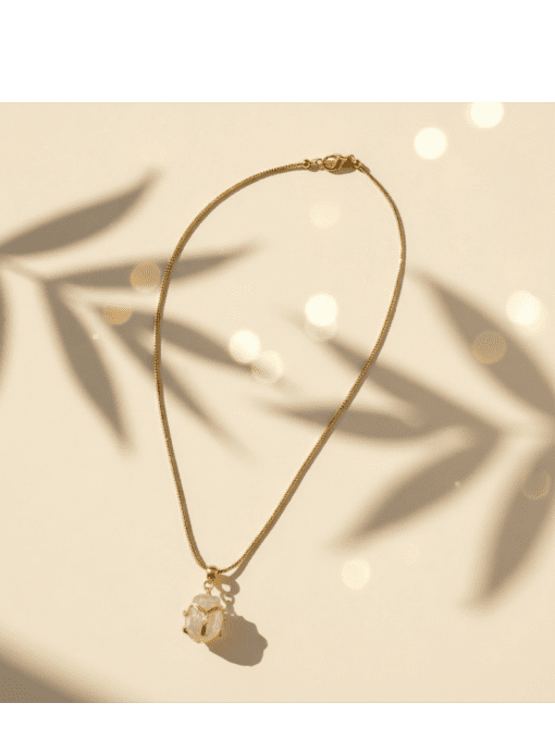 Scarabée - Quartz Rose -